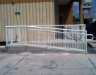 Ramp Railing with Pickets