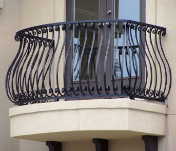 Wrought Iron Deck Railing Designs