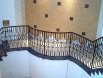 Wrought Iron Stair Railing (#SR-52)