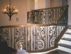 Wrought Iron Stair Rail (#SR-35)