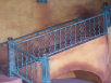 Wrought Iron Stair Rail (#SR-25)