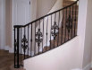 Wrought Iron Stair Rail (#SR-23)