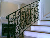 Wrought Iron Stair Rail (#SR-22)