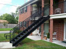 Custom Aluminum Stair railing system