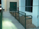 Commercial Horizontal Pipe Aluminum Railing