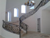 Wrought Iron Stair Railing (#SR-105)