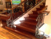 Wrought Iron Stair Railing (#SR-107)