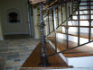 Wrought Iron Stair Railing (#SR-94)