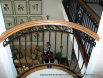 Wrought Iron Stair Railing (#SR-92)