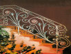 Wrought Iron Stair Railing (#SR-89)