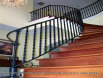 Wrought Iron Stair Rail (#SR-76)