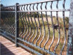 Aluminum Bellowed Railing-Verdi Finish (#R-9)