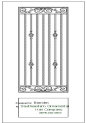 Wrought Iron Door Grille Designs(#DG-14)