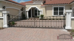 Aluminum Driveway Gate