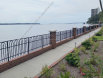 Old style fencing with loops-historic style fencing