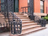 Decorative Wrought Iron Porch Railing (#PR-13)